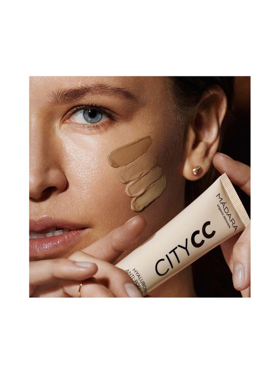 Madara - CITY CC Hyaluronic Anti-pollution CC Cream SPF 15 -meikkivoide 40 ml - TAN - photo 3 Madara - CITY CC Hyaluronic Anti-pollution CC Cream SPF 15 -meikkivoide 40 ml - TAN | Stockmann - photo 3