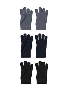 Name It - NknMagic-sormikkaat 3-pack - FLINT STONE PACK:3 PACK WWITH DARK SAPPHIRE/BLACK | Stockmann