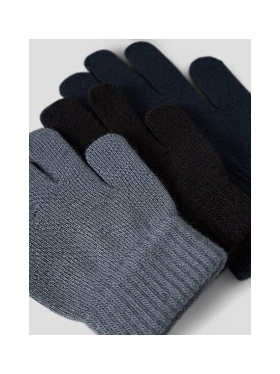 Name It - NknMagic-sormikkaat 3-pack - FLINT STONE PACK:3 PACK WWITH DARK SAPPHIRE/BLACK | Stockmann - photo 3