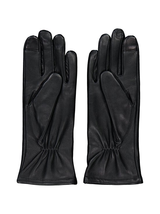 A+more - Aideen ādas skārienekrāna cimdi - BLACK | Stockmann - photo 3