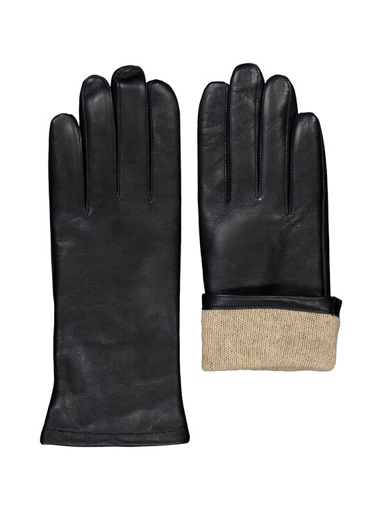 A+more - Aideen ādas skārienekrāna cimdi - BLACK | Stockmann - photo 4