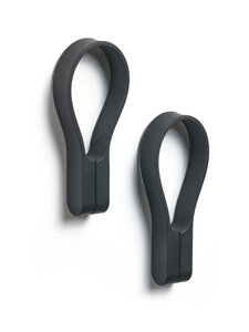 Zone Denmark - Loop dvieļu pakaramais ar magnētu 2 gab. - BLACK Zone Denmark - Loop dvieļu pakaramais ar magnētu 2 gab. - BLACK | Stockmann