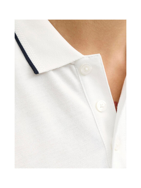Jack & Jones - JprBluAlves Polo -pikeepaita - CLOUD DANCER DETAIL:SOLID | Stockmann - photo 4
