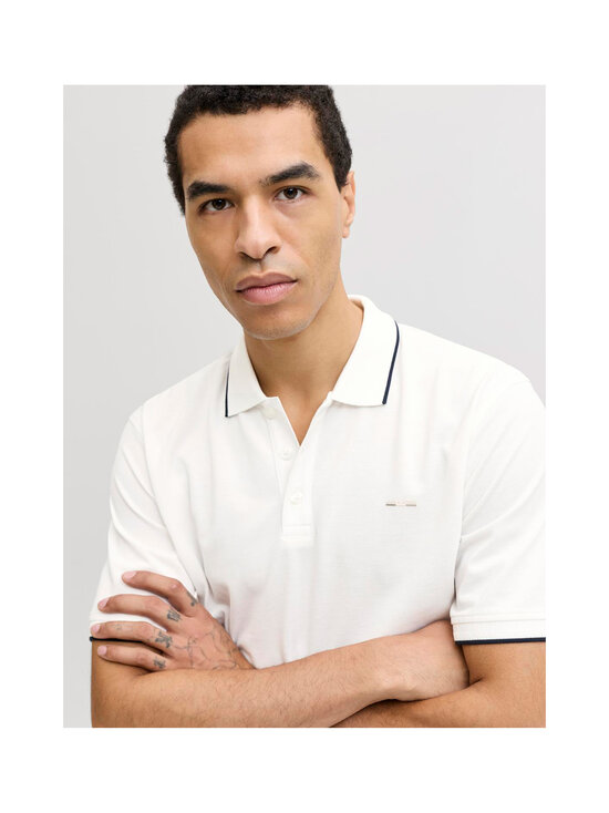 Jack & Jones - JprBluAlves Polo -pikeepaita - CLOUD DANCER DETAIL:SOLID | Stockmann - photo 5