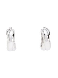 MISSOMA - Lucy Williams Chunky Entwine Medium Hoop -korvakorut - SILVER | Stockmann