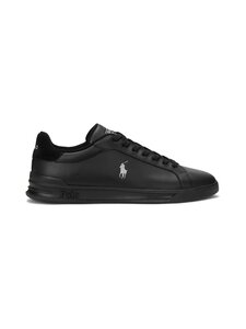 Polo Ralph Lauren - HRT CRT II Zemie ādas sporta apavi - BLACK/SOFT GREY PP | Stockmann