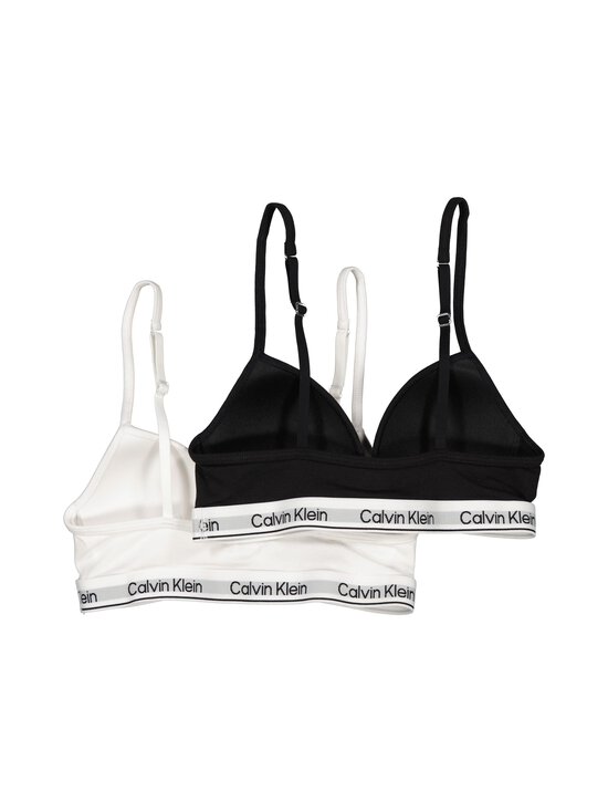 Calvin Klein Kids - Triangle-ensiliivit 2-pack - 0R9 PVHBLACK/PVHCLASSICWHITE - photo 2 Calvin Klein Kids - Triangle-ensiliivit 2-pack - 0R9 PVHBLACK/PVHCLASSICWHITE | Stockmann - photo 2