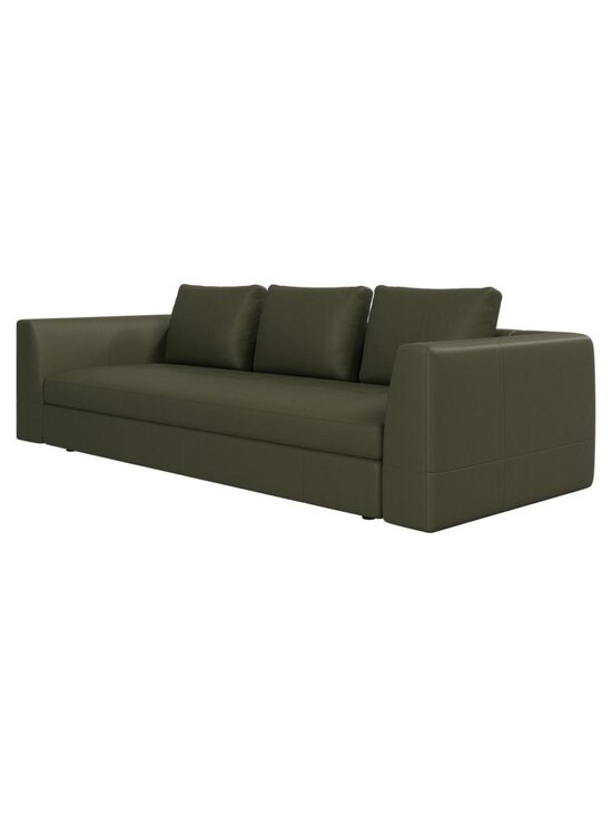 BoConcept - Bergamo-sohva Nordic Grain -nahka 5133 oliivinvihreä L 248 cm - GREEN | Stockmann - photo 4