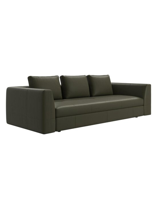 BoConcept - Bergamo-sohva Nordic Grain -nahka 5133 oliivinvihreä L 248 cm - GREEN | Stockmann - photo 2