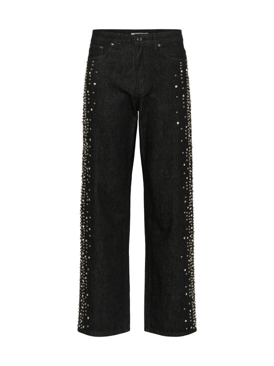 Gestuz - GZleei High Waist platu staru džinsi - 100 BLACK | Stockmann - photo 1