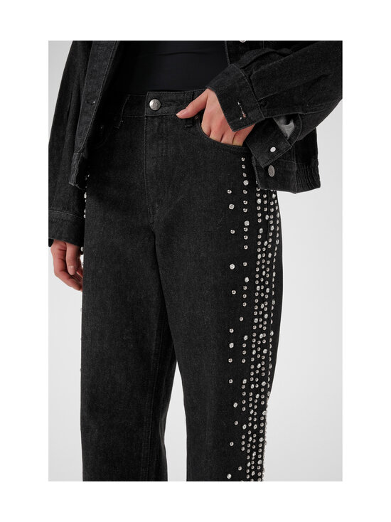 Gestuz - GZleei High Waist platu staru džinsi - 100 BLACK | Stockmann - photo 6