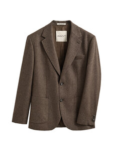 GANT - Wool Herringbone -puvuntakki - 217 BLACK BROWN | Stockmann