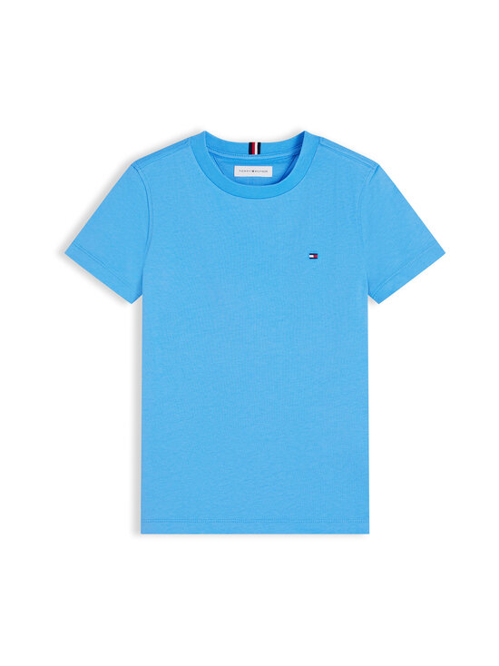 Tommy Hilfiger - Essential Cotton t-paita - C39 COPENHAGEN BLUE | Stockmann - photo 1