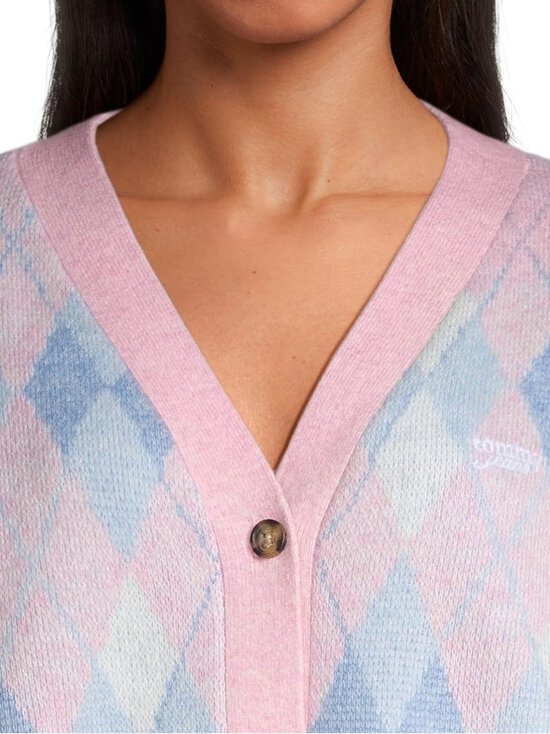 Tommy Jeans - TJW Crop Argyle -neuletakki - U06 CARNIVAL PINK / MULTI - photo 4 Tommy Jeans - TJW Crop Argyle -neuletakki - U06 CARNIVAL PINK / MULTI | Stockmann - photo 4