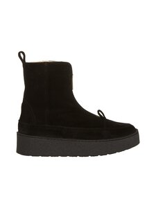 Flattered - Amelia-mokkanahkanilkkurit villavuorella - 001 BLACK SUEDE | Stockmann