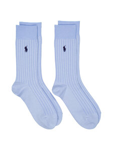 Polo Ralph Lauren - Sokid Egyptian Rib Crew 2 paari - LIGHT BLUE | Stockmann
