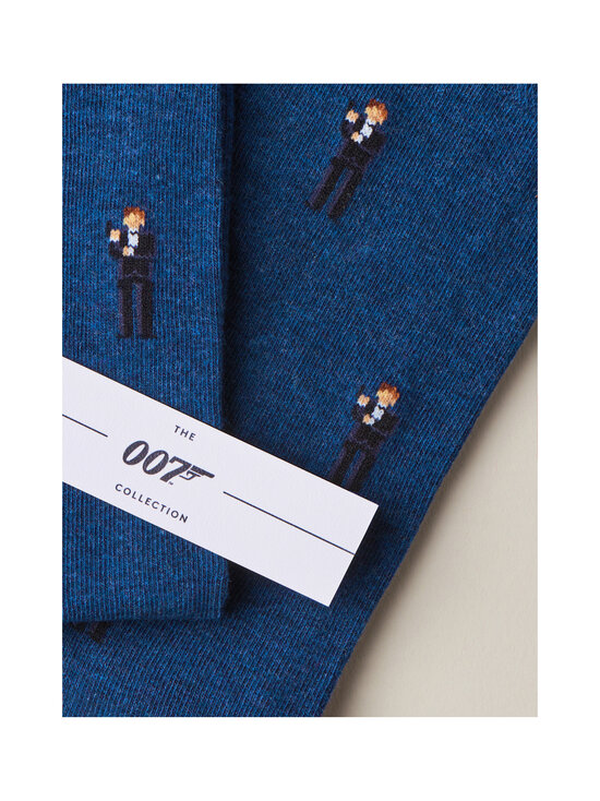 The London Sock Exchange - The Double-O GoldenEye Edition -sukat - NAVY | Stockmann - photo 4