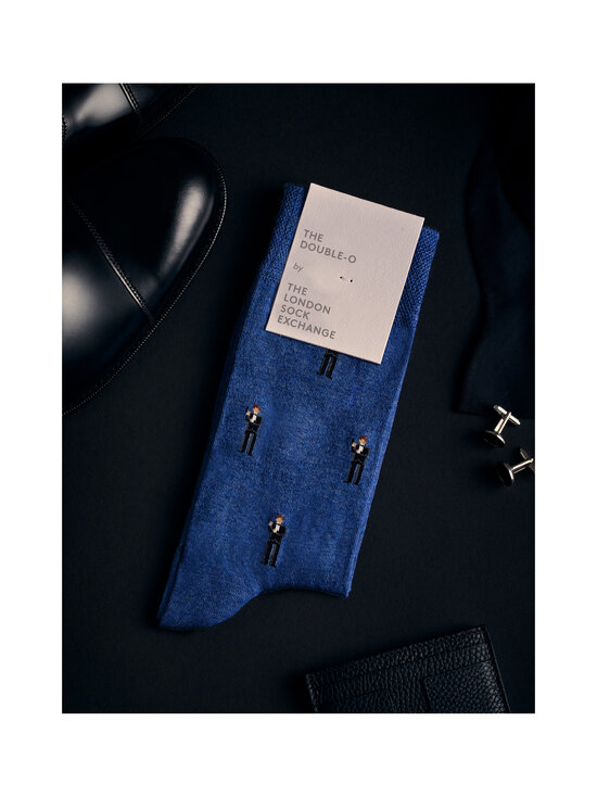 The London Sock Exchange - The Double-O GoldenEye Edition -sukat - NAVY | Stockmann - photo 5