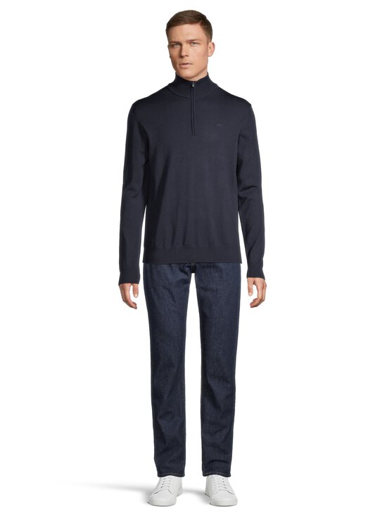 J.Lindeberg - Kudum Kiyan Merino Quarter Zip - 6855 JL NAVY | Stockmann - photo 2