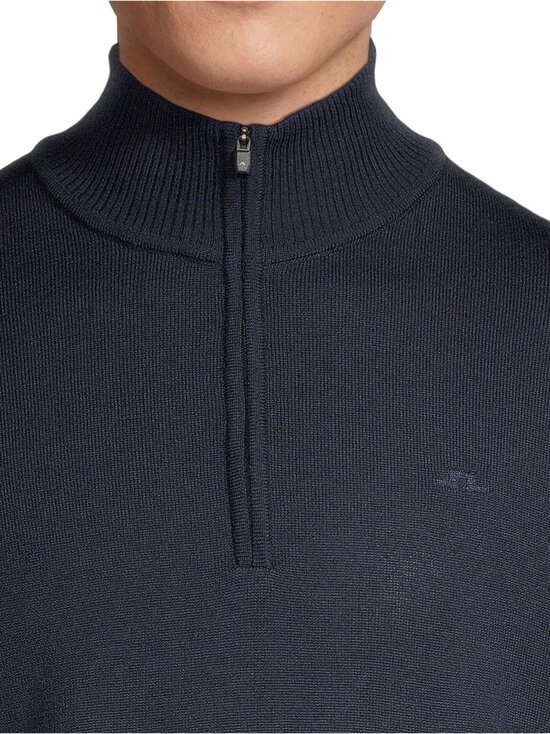 J.Lindeberg - Kudum Kiyan Merino Quarter Zip - 6855 JL NAVY | Stockmann - photo 4