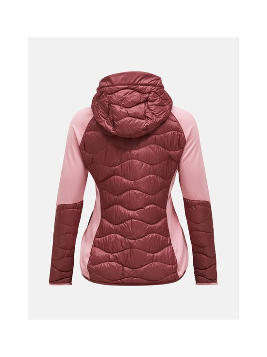 Peak Performance - W Helium Hybrid Hood -untuvatakki - 130 WILD ROUGE/WARM BLUSH/ | Stockmann - photo 2