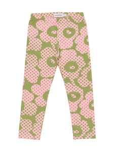 Marimekko - Trikoopüksid Lairi Unikko II - 630 GREEN, LIGHT PINK | Stockmann
