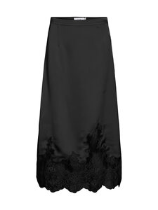 Vila - ViSabel Midi Lace Detail svārki - BLACK | Stockmann