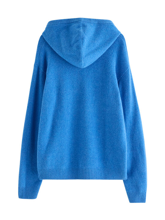 Lindex - Kootud kapuutsiga pusa - 175 BLUE MELANGE | Stockmann - photo 2