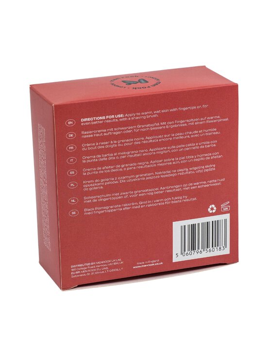 Men Rock - Shave Cream Black Pomegranate -parranajovoide - NOCOL | Stockmann - photo 2