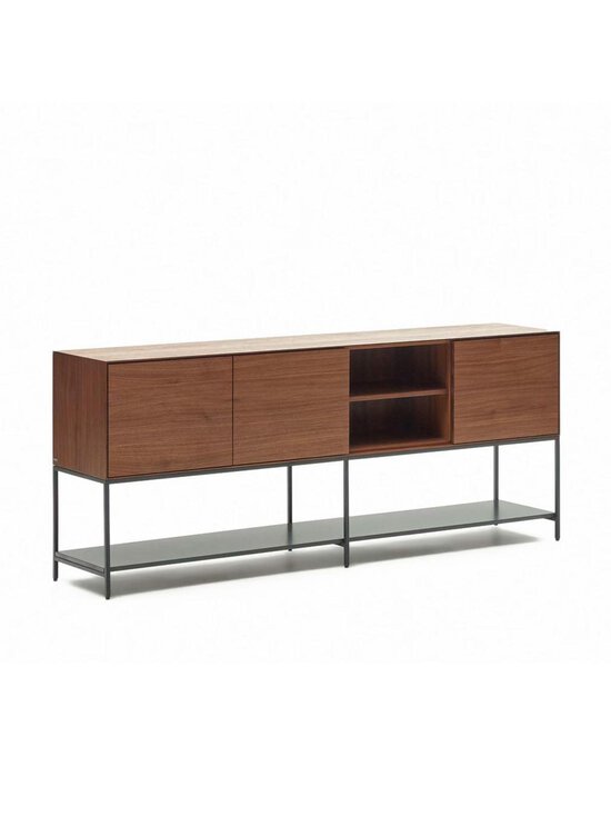 Kave Home - Vedrana-senkki pähkinä/musta 195 x 80 cm - BEIGE | Stockmann - photo 1