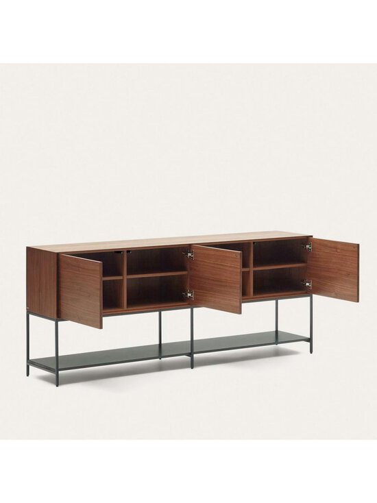 Kave Home - Vedrana-senkki pähkinä/musta 195 x 80 cm - BEIGE | Stockmann - photo 3