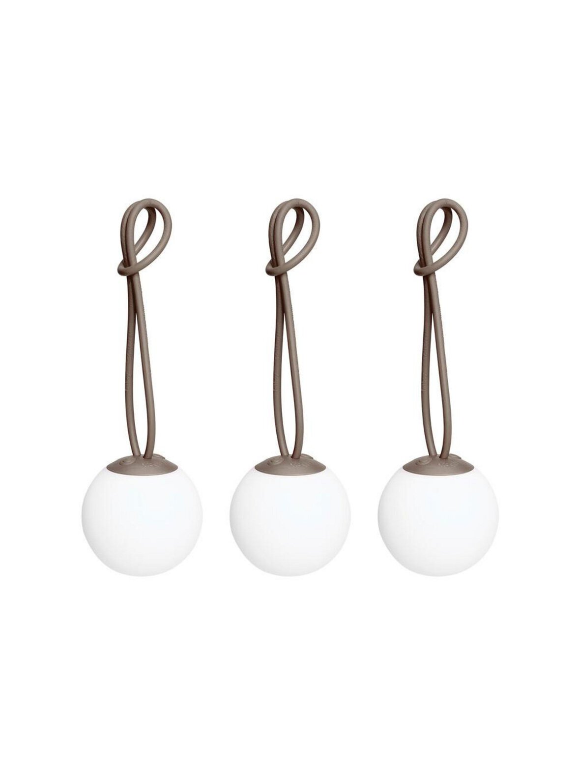 Bolleke mini -riippuvalaisinsetti 3 kpl taupe