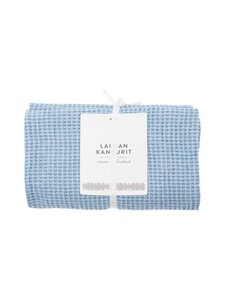 Lapuan Kankurit - Maija-kylpypyyhe 90 x 180 cm - WHITE-RAINY BLUE | Stockmann
