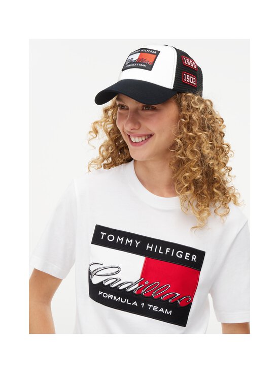 Tommy Hilfiger - Nokamüts Cadillac Formula 1 Flag Trucker - YBR WHITE/ BLACK | Stockmann - photo 5