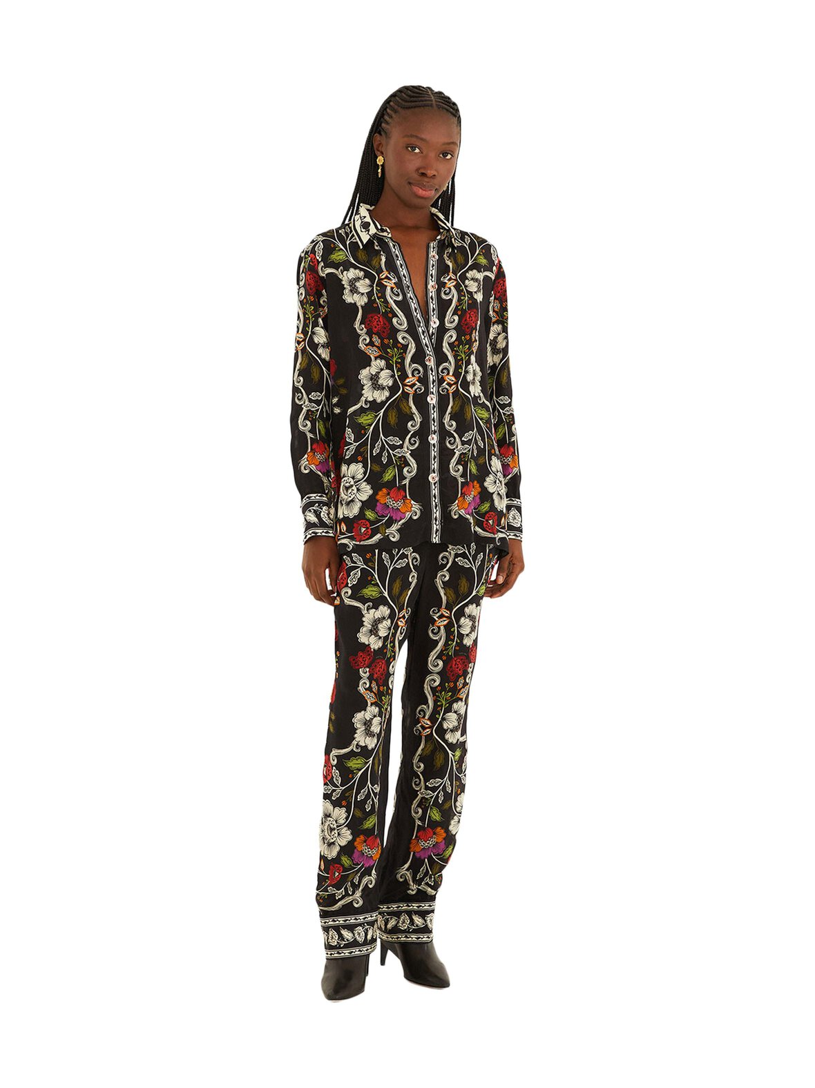 Rococo Flowers -paitapusero