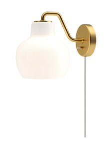 Louis Poulsen - VL Ring Crown -seinävalaisin Ø 27,5 cm - WHITE/BRASS | Stockmann