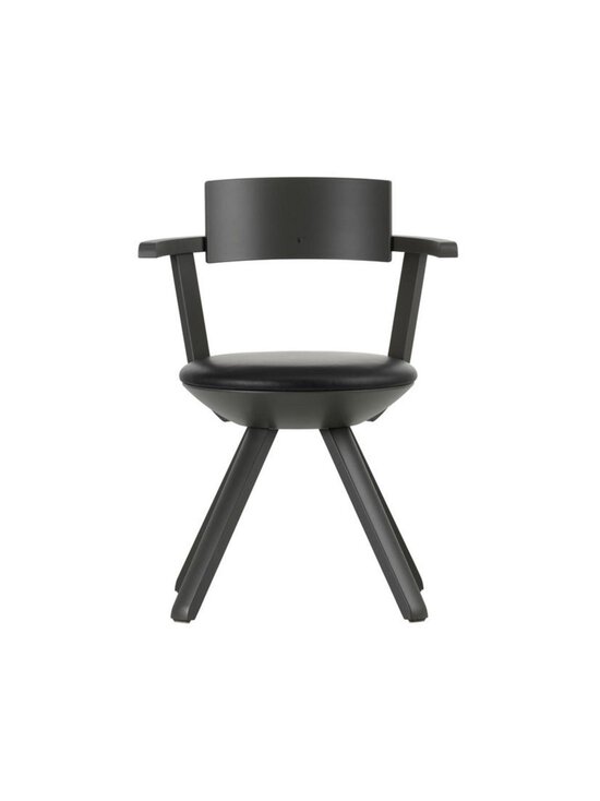 Artek - Rival-tuoli musta/musta nahka - BLACK | Stockmann - photo 1