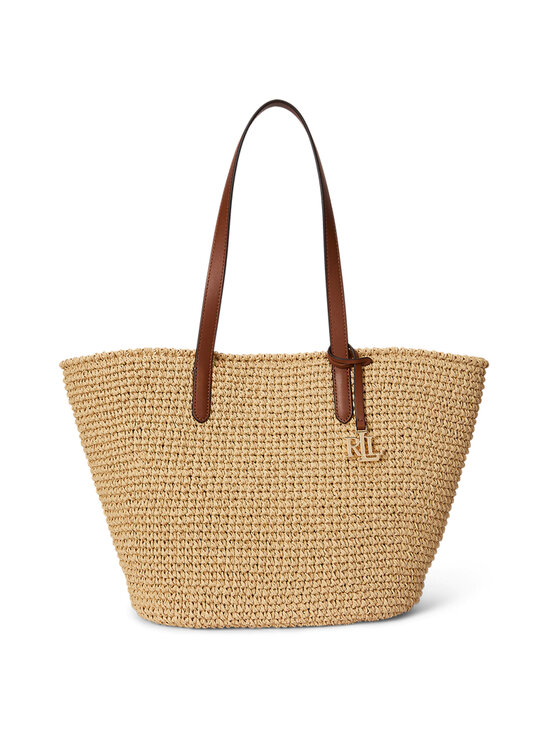 Lauren Ralph Lauren - Lainey Tote Large -laukku - NATURAL/LAUREN TAN | Stockmann - photo 1