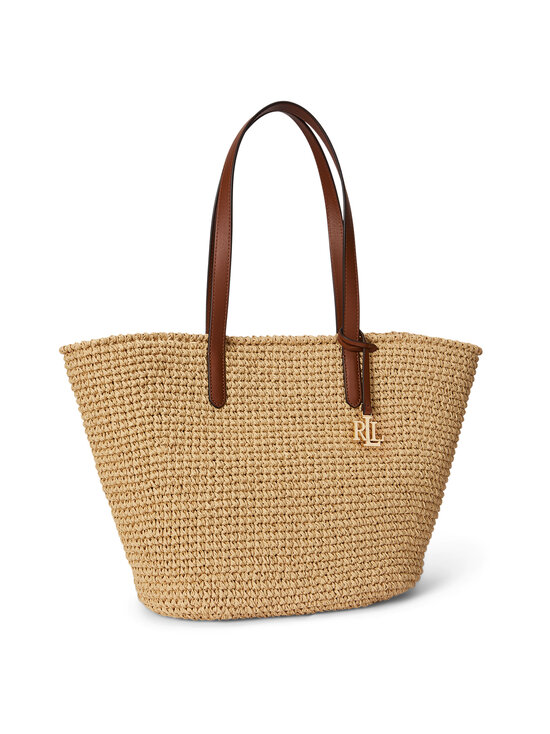 Lauren Ralph Lauren - Lainey Tote Large -laukku - NATURAL/LAUREN TAN | Stockmann - photo 3