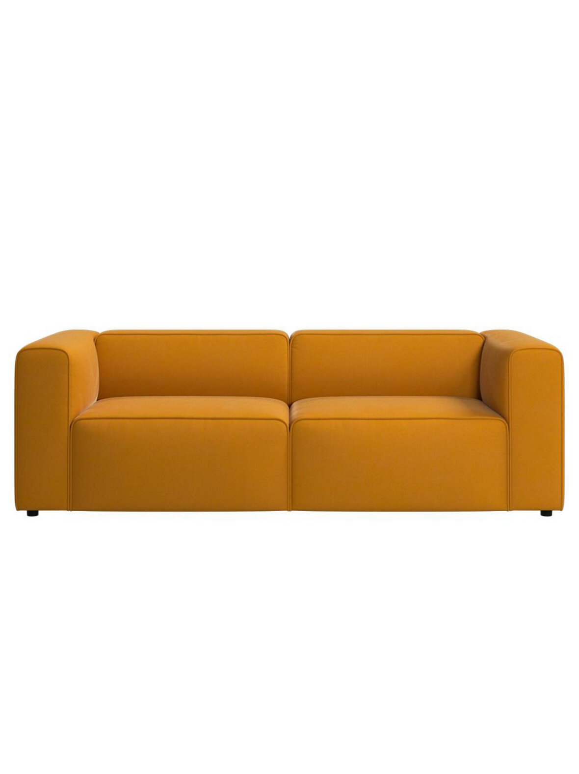Carmo-sohva bologna-kangas 3255 sinapinkeltainen l 218 cm