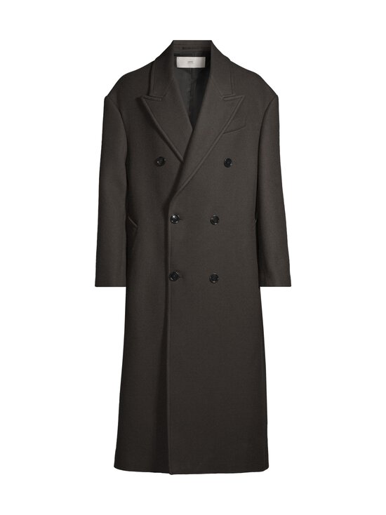 Ami - Double Breasted Long -villakangastakki - 020 : ANTHRACITE | Stockmann - photo 1