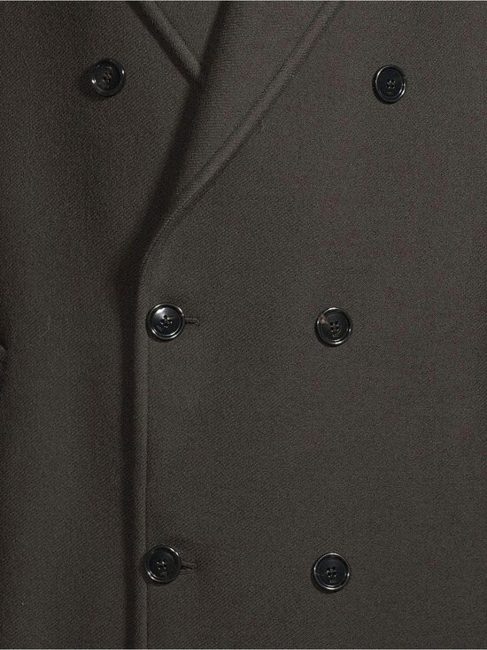 Ami - Double Breasted Long -villakangastakki - 020 : ANTHRACITE | Stockmann - photo 5