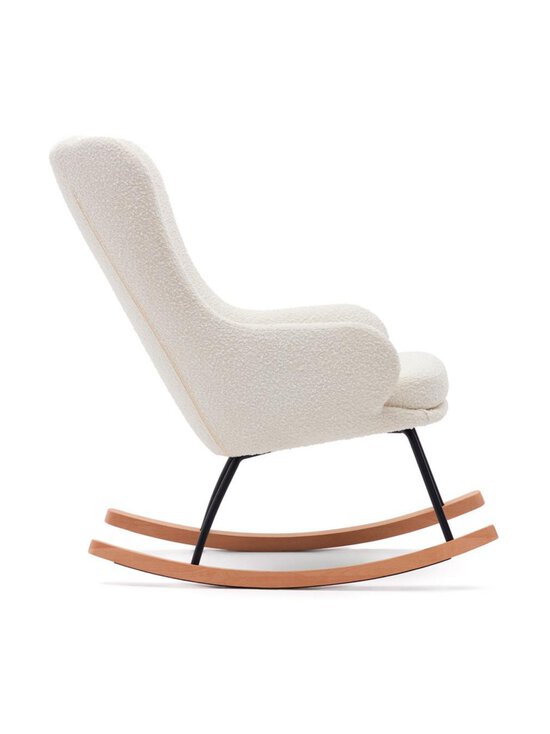 Kave Home - Maustin-keinutuoli valkoinen buklee - WHITE | Stockmann - photo 2
