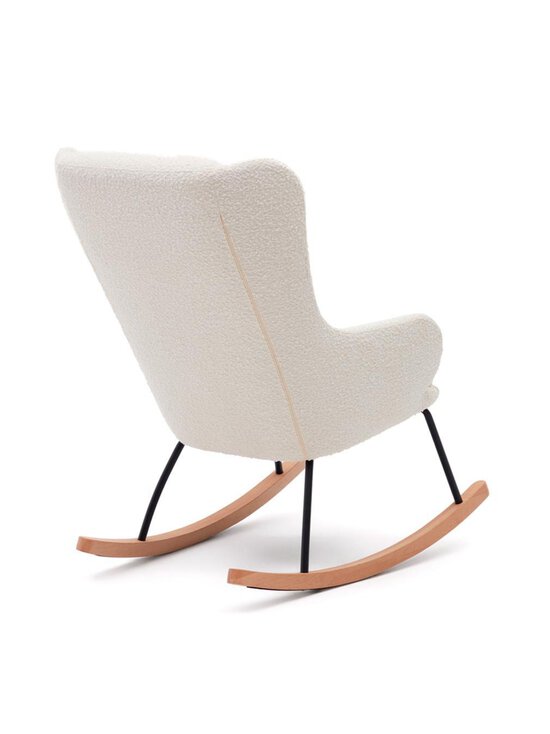 Kave Home - Maustin-keinutuoli valkoinen buklee - WHITE | Stockmann - photo 3