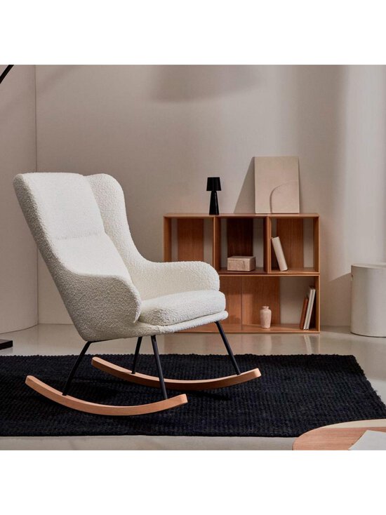 Kave Home - Maustin-keinutuoli valkoinen buklee - WHITE | Stockmann - photo 7