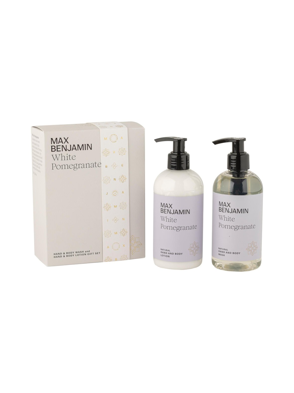 White Pomegranate Hand & Body Gift Set -ihonhoitopakkaus 2 x 300 ml