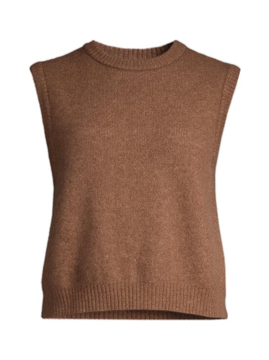 American Vintage - Pull Rond bezpiedurkņu adīts džemperis - CHOCHI CHOCOLAT CHINE | Stockmann - photo 1