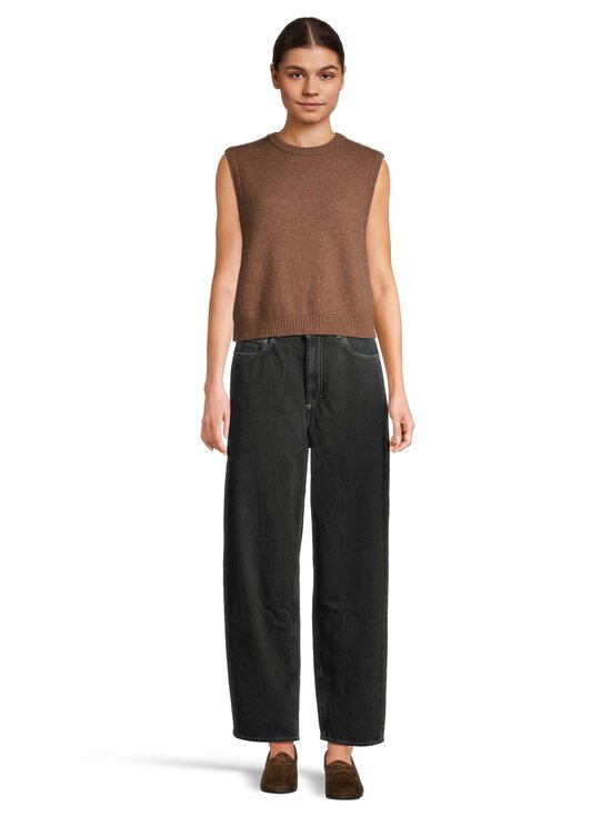 American Vintage - Pull Rond bezpiedurkņu adīts džemperis - CHOCHI CHOCOLAT CHINE | Stockmann - photo 2