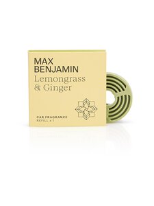 Max Benjamin - Lemongrass & Ginger auto atsvaidzinātājs, uzpilde - LIGHT YELLOW | Stockmann