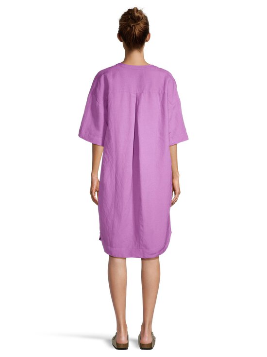 NOOM - Teresa- pellavasekoitteinen tunikamekko - ORCHID | Stockmann - photo 3